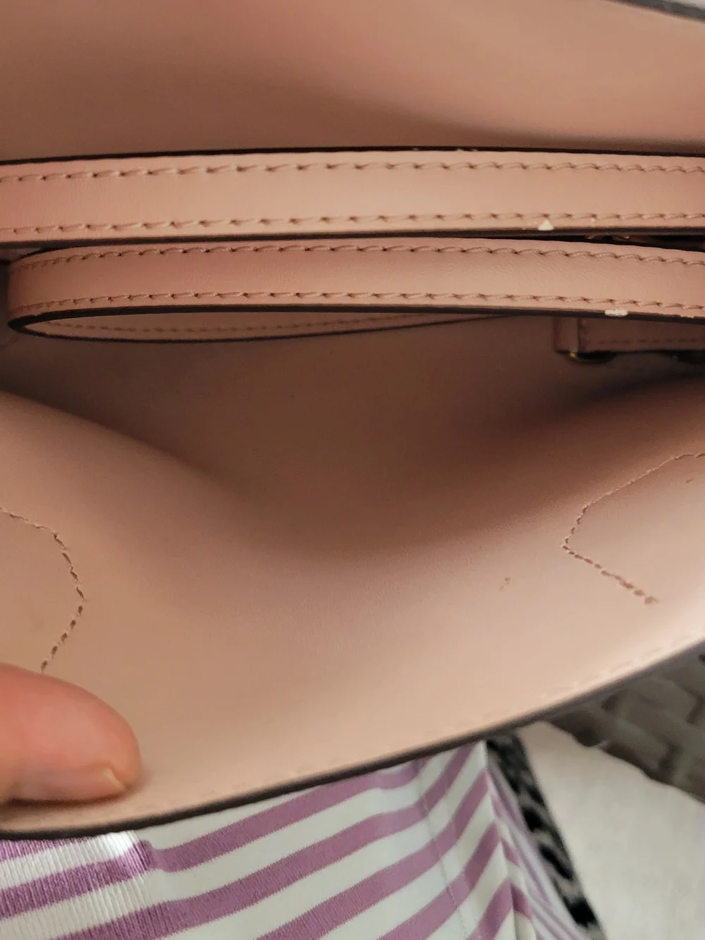 Michael Kors Pink and Vanilla Signature Tote